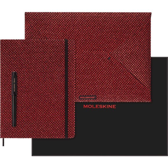 Moleskine Gift Box, Shine Collector's in Metallic Red - Planner, Pen, Envelope - Picture 1 of 8